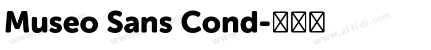 Museo Sans Cond字体转换